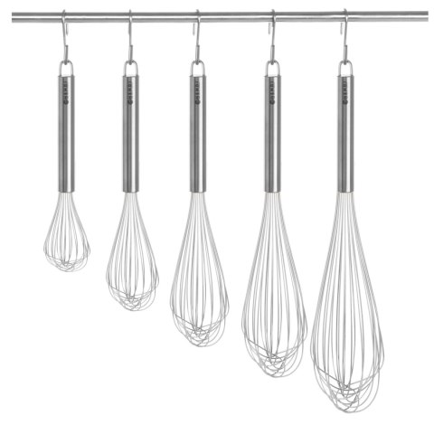 Rózga ubijak trzepaczka elastyczna 12 wrzecion z uchwytem 250mm Hendi 511718