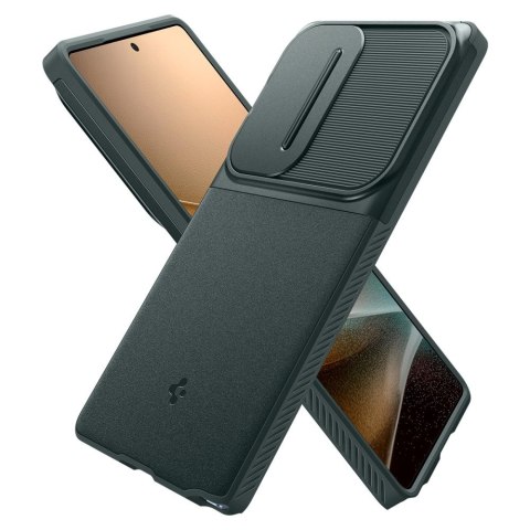 Etui case na Samsung Galaxy S25 Ultra Optik Armor - zielone