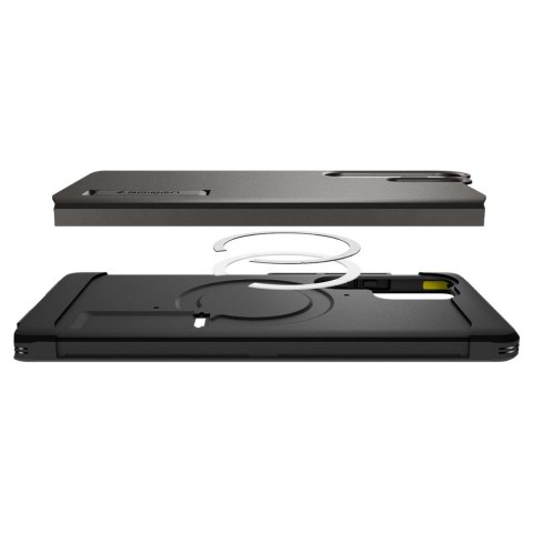 Etui case na Samsung Galaxy S25 Ultra Tough Armor MagSafe - szary