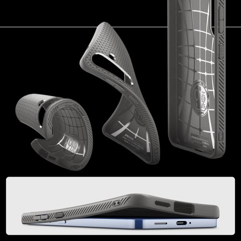 Etui na Samsung Galaxy S25+ Liquid Air - szare