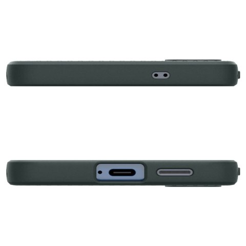 Etui na Samsung Galaxy S25 Liquid Air - zielone