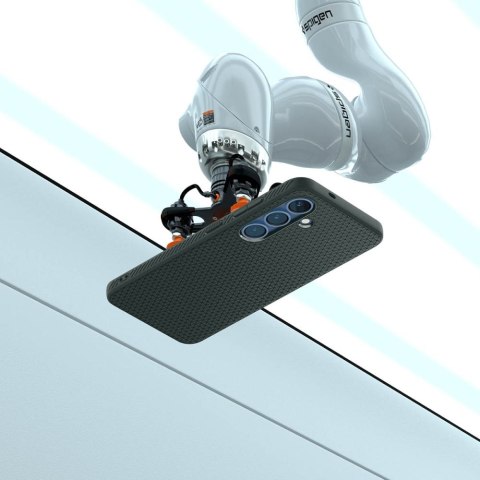 Etui na Samsung Galaxy S25 Liquid Air - zielone