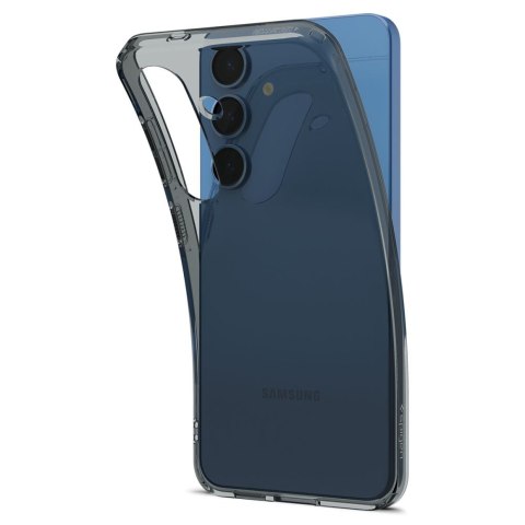 Etui na Samsung Galaxy S25+ Liquid Crystal - czarne przezroczyste