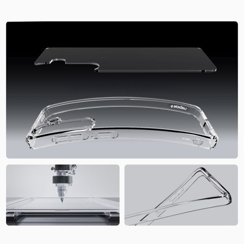 Etui na Samsung Galaxy S25+ Ultra Hybrid - przezroczyste