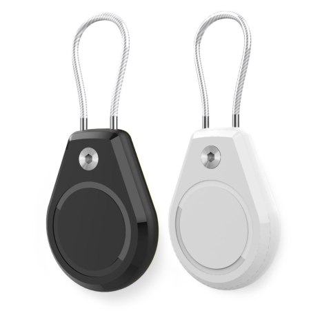 Etui wodoodporne na Apple AirTag ze stalową linką - 2 szt.