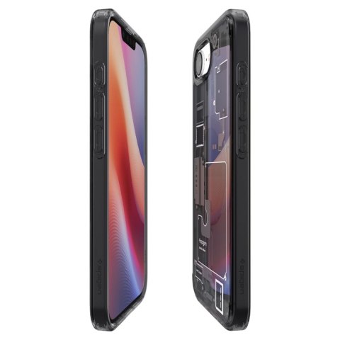 Etui case na iPhone 16e Zero One Ultra Hybrid MagSafe - czarne