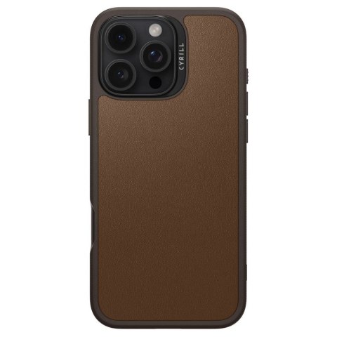 Etui case na iPhone 16 Pro Max Cyrill Kajuk Mag - brązowe