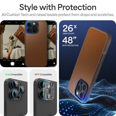 Etui case na iPhone 16 Pro Max Cyrill Kajuk Mag - brązowe