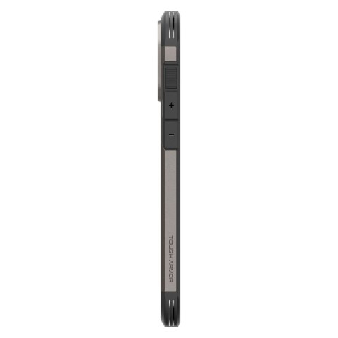 Etui case na iPhone 16 Pro z podstawką Tough Armor MagSafe - gunmetal