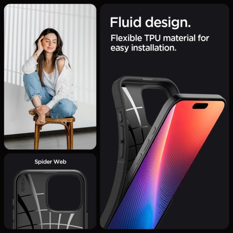 Etui na iPhone 16 Pro Max Core Armor - czarny mat