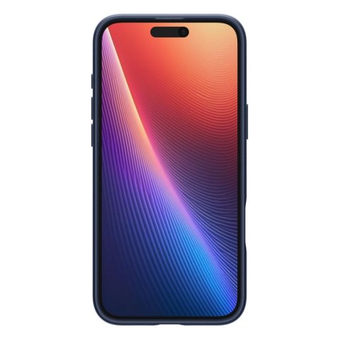 Etui ochronne na iPhone 16 Thin Fit Magsafe - niebieskie