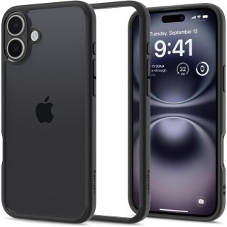 Etui ochronne na iPhone 16 Ultra Hybrid - przezroczysto czarne
