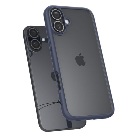 Etui ochronne na iPhone 16 Ultra Hybrid - przezroczysto niebieskie