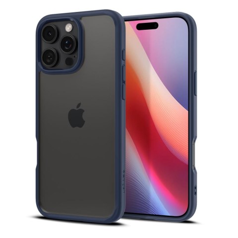 Etui plecki na iPhone 16 Pro Ultra Hybrid - niebieskie