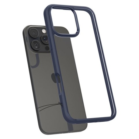 Etui plecki na iPhone 16 Pro Ultra Hybrid - niebieskie