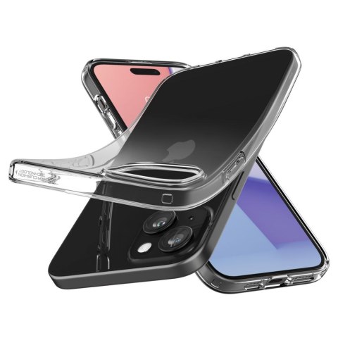 Etui case na iPhone 15 Liquid Crystal - przezroczyste