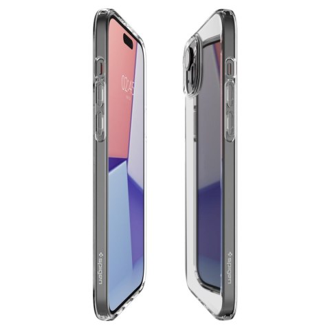 Etui case na iPhone 15 Liquid Crystal - przezroczyste
