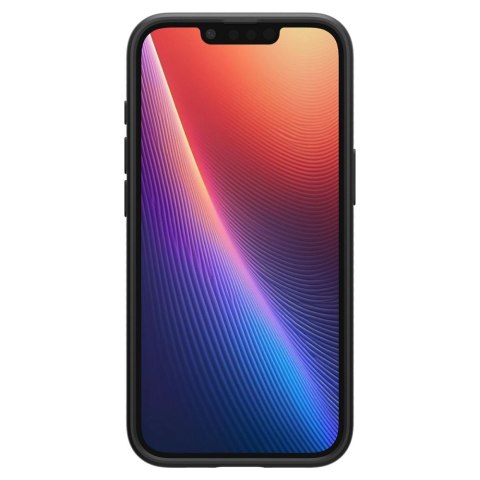 Etui ochronne na iPhone 16e Spigen Liquid Air - czarny mat