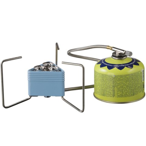 Kuchenka turystyczna na kartusze gazowe TRIANGLE 3 palniki zapalniczka 2,3 kW