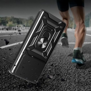 Etui case na Motorola Edge 60 Fusion z podstawką osłoną obiektywu CamShield Pro - czarne