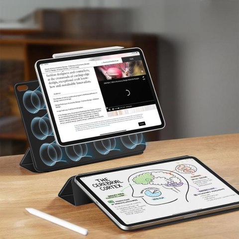 Etui ochronne na iPad Air 13'' 2024 / 2025 Smartcase Magnetic - czarne