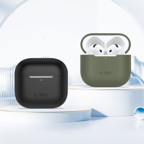 Etui ochronne silikonowe na słuchawki Apple AirPods 4 - różowe