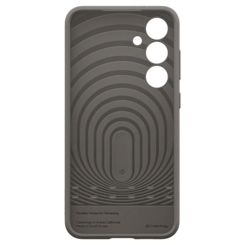 Etui pokrowiec na Samsung Galaxy S24 FE Caseology Parallax - szare