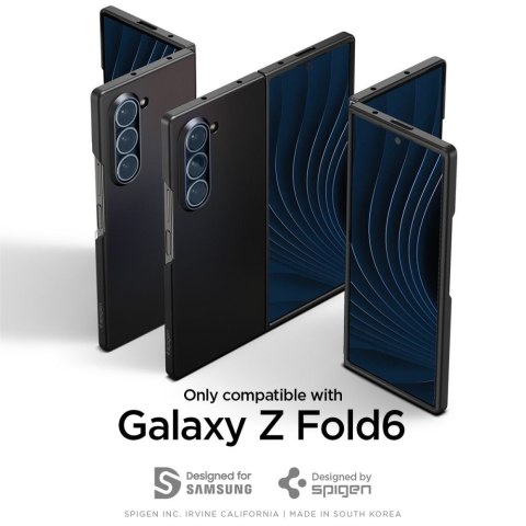 Etui pokrowiec na Samsung Galaxy Z Fold 6 Airskin - czarne