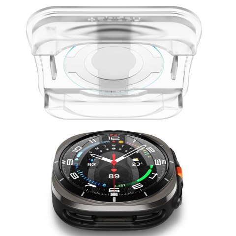Szkło hartowane z ramką montażową na Samsung Galaxy Watch Ultra 47 mm - 2 szt.