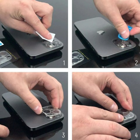 Szkło na aparat kamerę do Samsung Galaxy A06 5G Full Camera Glass - 2 szt.