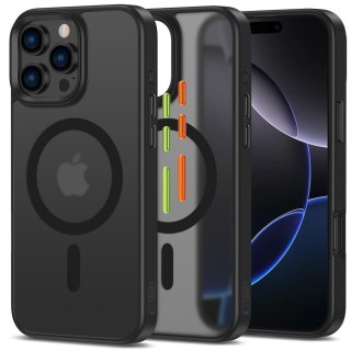 Etui case na iPhone 16 Pro Max z nakładkami na przyciski MagMat Magsafe - czarny mat
