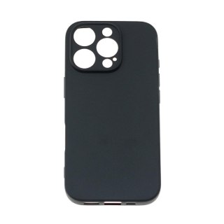 Etui pokrowiec na iPhone 16 Pro Max Soft Case - czarne