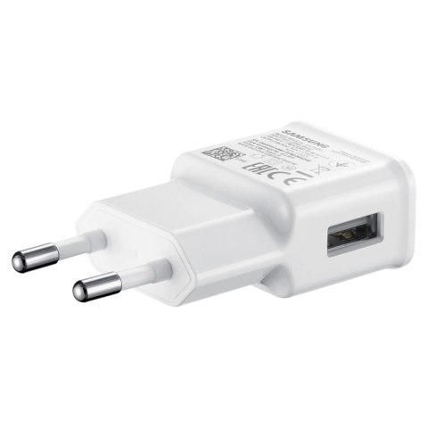 Ładowarka sieciowa Samsung USB-A 15W z kablem USB-A - USB-C - biała
