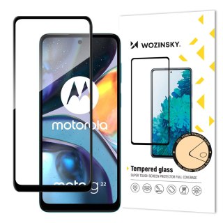 Szkło hartowane na Motorola Moto G22 Full Glue Tempered Glass