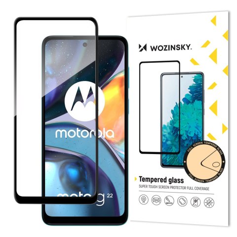 Szkło hartowane na Motorola Moto G22 Full Glue Tempered Glass