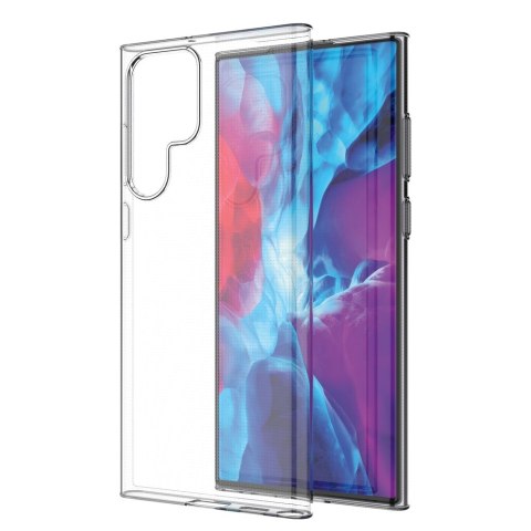 Żelowy pokrowiec etui Ultra Clear do Samsung Galaxy S22 Ultra przezroczysty