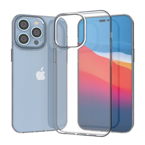 Żelowy pokrowiec etui do iPhone 14 Pro Max Ultra Clear 0.5mm - przezroczysty