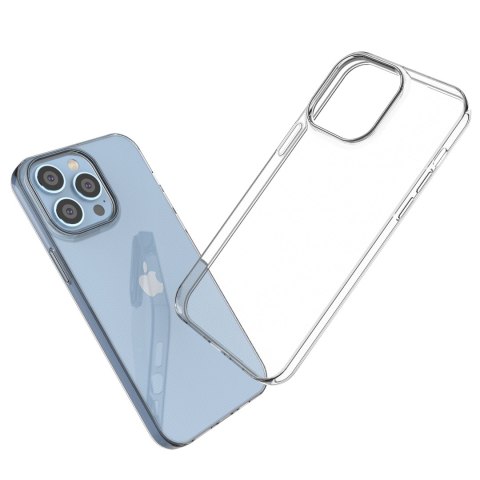 Żelowy pokrowiec etui do iPhone 14 Pro Max Ultra Clear 0.5mm - przezroczysty