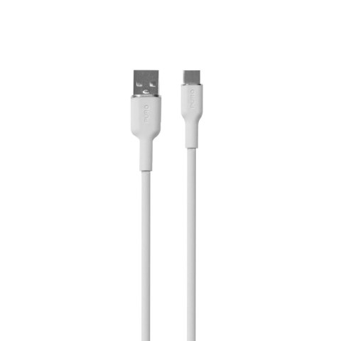 Kabel przewód USB-A - USB-C 1.5m - biały