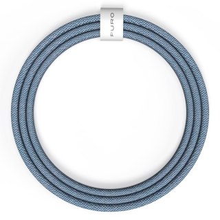 Kabel przewód USB-C 60W 1.5m - niebieski