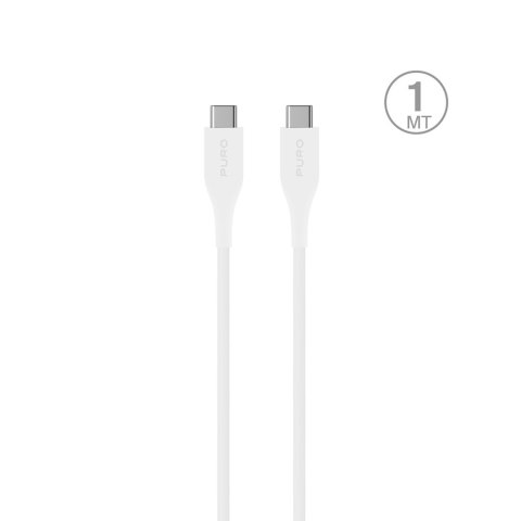 Kabel przewód USB-C Power Delivery 2m - biały