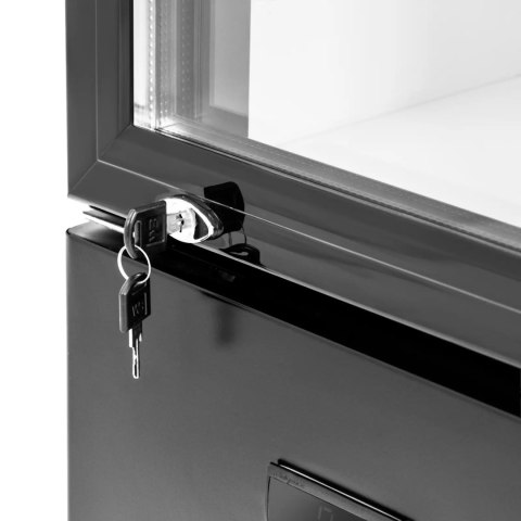 Lodówka chłodziarka barowa na napoje LED 99 l 2-10 C 150 W