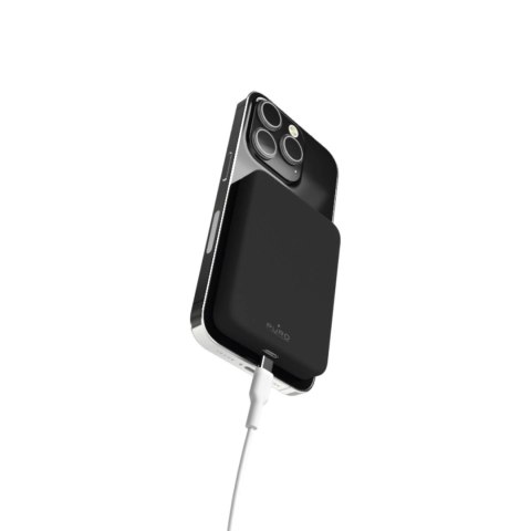 Powerbank 4200mAh USB-C MagSafe Mini Power Mag - czarny