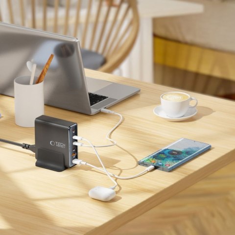 Stacja ładująca do urządzeń 4x USB-C 2x USB-A 80W