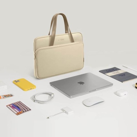 Torba etui na laptopa 15-16'' z pianki Carrying Bag - beżowa