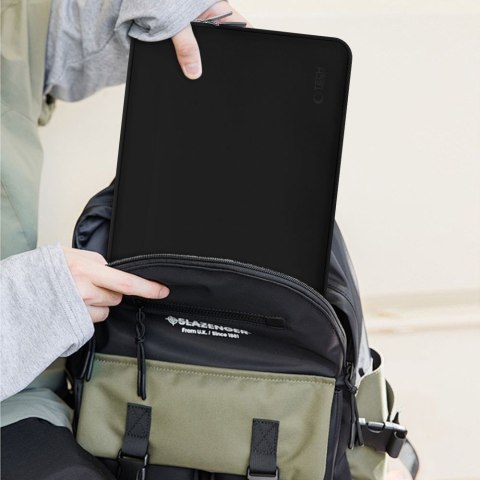 Torba etui pokrowiec na laptopa 13-14'' + etui na akcesoria - czarna