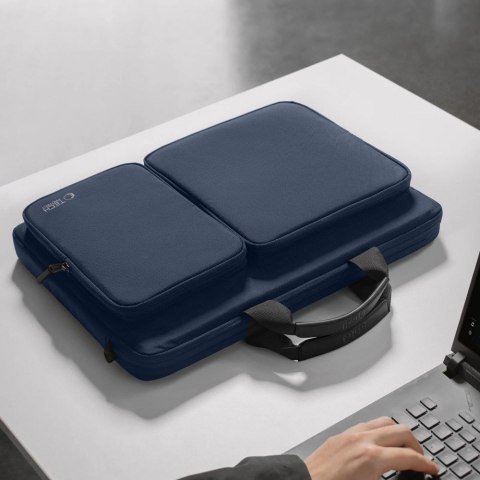 Torba na laptopa 17'' i akcesoria 44x31x7cm - granatowa