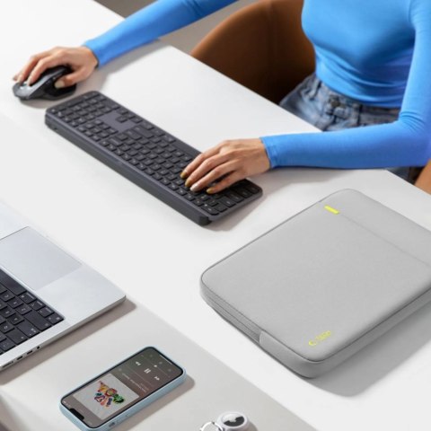 Torba pokrowiec na laptopa 13-14'' - szara