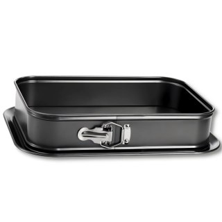 Blaszka forma do pieczenia ciasta prostokątna z wyjmowanym dnem 35 x 24 cm