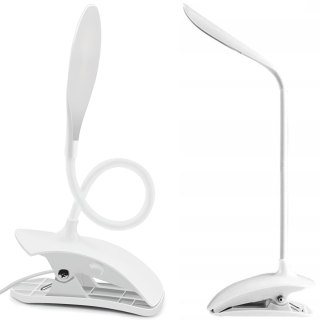 Lampka biurkowa szkolna mocowana do blatu na klips 14 LED